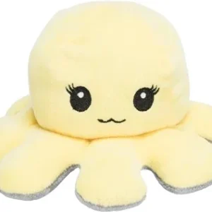 Trixie Octopus Omkeerbaar Pluche 19 cm - Grijs