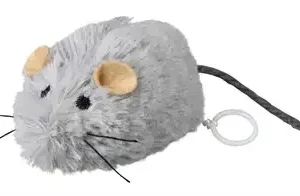 Trixie Opwindbare Pluche Muis Met Catnip 8 cm