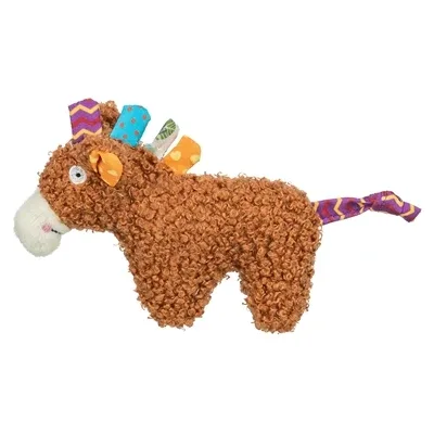 Trixie Paard Pluche met Kattenkruid Catnip - Bruin