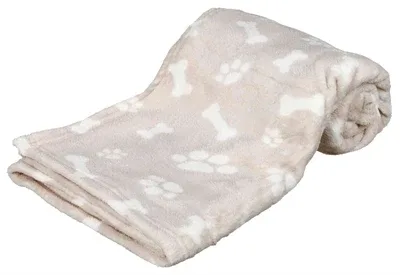 Trixie Pluche Deken Kenny 150x100x2 cm - Beige