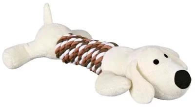 Trixie Pluche Dier met Touwe en Geluid 32 cm 3 St - Assorti - Image 2