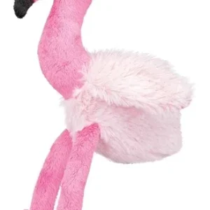 Trixie Pluche Flamingo met Geluid 35 cm 3 St