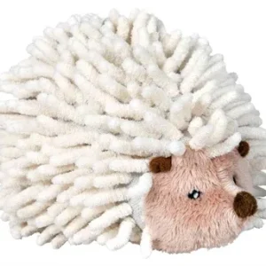 Trixie Pluche Katoen Egel met Geluid 17 cm 3 St