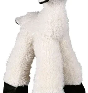 Trixie Pluche Langbeen Schaap met Geluid en Ratel 30 cm 2st