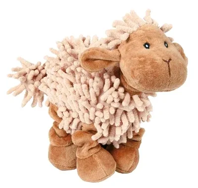 Trixie Pluche Schaap met Geluid en Elastische Benen 21 cm 3 St
