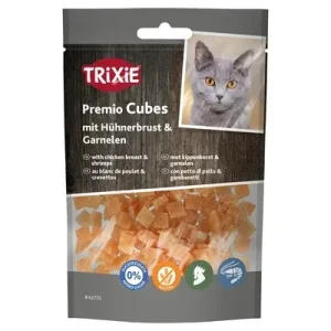 Trixie Premio Cubes met Kippenborst en Garnalen - 50 gram