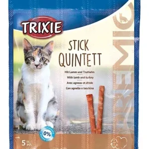 Trixie Premio Stick Quintet Lam Kalkoen 24x - 5 gr