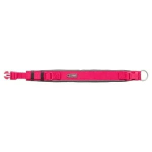 Trixie Premium Halsband Hond Extra Breed Grafiet 46x55x5 cm - Fuchsia