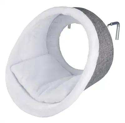 Trixie Radiator Hangmat Iglo Wit / Grijs 34X38X38 cm