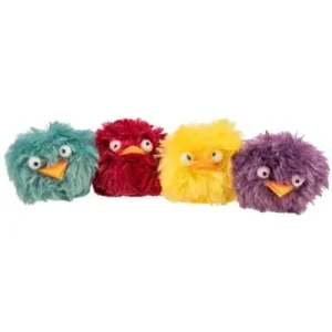 Trixie Ratelbal Pluche 6x6x6 cm - Assorti
