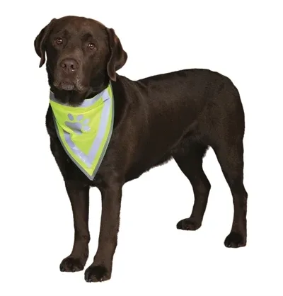 Trixie Reflecterende Bandana 43 60 cm 2st - L