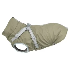 Trixie Regenjas Hond Pontis Rain met Tuig 36 cm - Olijfgroen