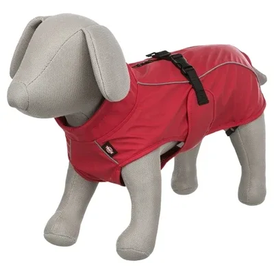 Trixie Regenjas Hond Vimy Rug 62 cm Buik 78 82 cm - Rood - Image 2