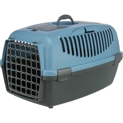 Trixie Reismand Capri Donkergrijs Pastelblauw 40x38x61 cm