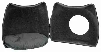 Trixie Relax Iglo Kat Vilt Grijs 38X37X35 cm - Image 2