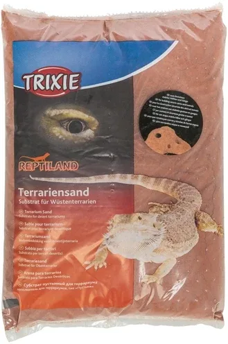 Trixie Reptiland Grottenzand voor Terraria Donkerrood - 5 kg