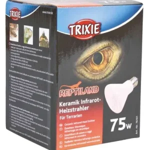 Trixie Reptiland Keramische Infrarood Warmtestraler 7,5x7,5x10 cm 75 Watt