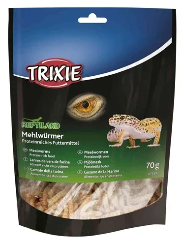 Trixie Reptiland Meelwormen Gedroogd - 75 gr