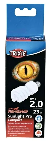 Trixie Reptiland Sunlight Pro Compact 2,0 Uv B Lamp 23 Watt 6x6x15,2 cm
