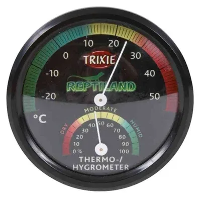 Trixie Reptiland Thermometer Hygrometer Analoog 7,5x7,5 cm 3 St