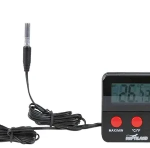 Trixie Reptiland Thermometer Hygrometer Digitaal met Afstandssensor 6x6 cm