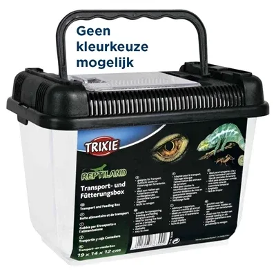 Trixie Reptiland Transport en Voederbox 19x12x14 cm 3 St - Assorti