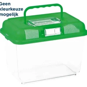 Trixie Reptiland Transport en Voederbox 24x16x17 cm 3 St - Assorti