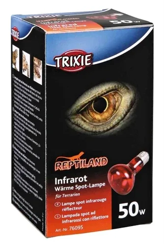 Trixie Reptiland Warmtelamp Infrarood 50 Watt 6,3x6,3x10 cm