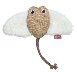 Trixie Rog Stof Pluche met Kattenkruid Catnip - Wit