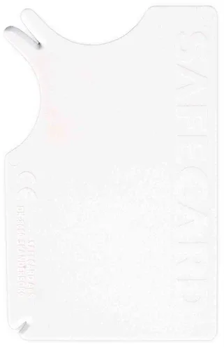 Trixie Safecard Tekenverwijderaar Kunststof 8x5 cm 4 St - Wit