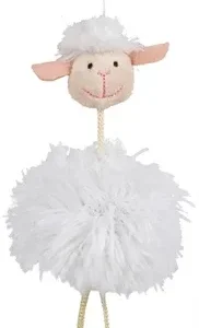 Trixie Schaap aan Elastisch Koord Pluche met Catnip 20 cm 4 St