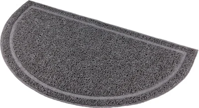 Trixie Schoonloopmat voor Kattenbakken Halfrond Pvc 59x35 cm 2 St - Antraciet - Image 2