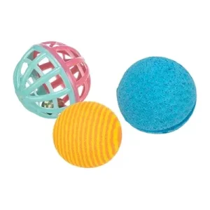 Trixie Set Ballen 4x4x4 cm 4x3 St - Assorti