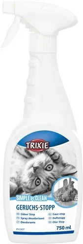 Trixie Simple N Clean Geurstop Geurneutraal Actief Kool 4 St - 750 ml