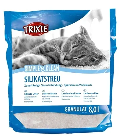 Trixie Simple N Clean Granulaat Silicaatstrooisel 4x8 Ltr