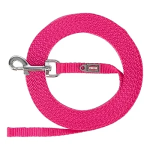 Trixie Sleeplijn Extra Licht Voor Kleine Honden Zonder Handlus Fuchsia 1500X1 Cm