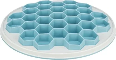 Trixie Slowfeeding Plaathive Kunststof Tpr Tpe 30x30 cm - Grijs