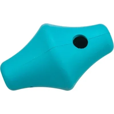 Trixie Snacktol Natuurrubber 12 cm op op - Petrol - Image 2