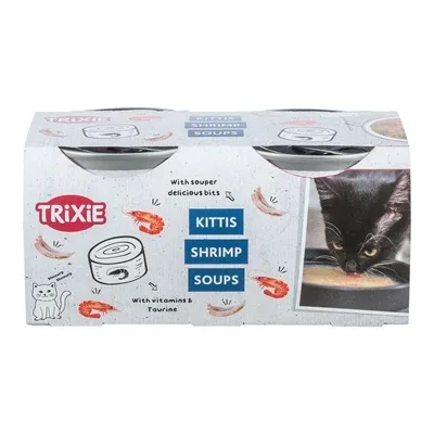 Trixie Soep met Kip en Garnalen 4x - 80 gr - Image 2