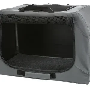 Trixie Soft Kennel Easy Reisbench 50x36x33 cm - Grijs