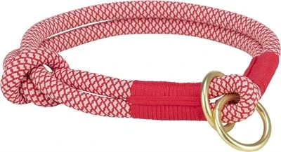 Trixie Soft Rope Halsband Hond Half Slip 40x1 cm - Rood