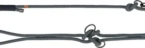 Trixie Soft Rope Hondenriem Verstelbaar 200x1 cm - Zwart