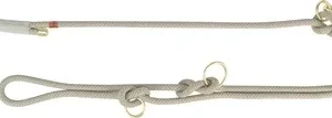 Trixie Soft Rope Hondenriem Verstelbaar Lichtgrijs 200x1 cm - Grijs