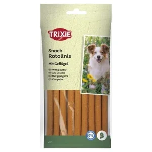 Trixie Soft Snack Rotolinis Gevogelte 12 cm 12x12 St - 120 gram