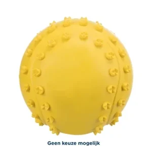 Trixie Speelbal Natuurrubber 6 cm 4 St - Assorti