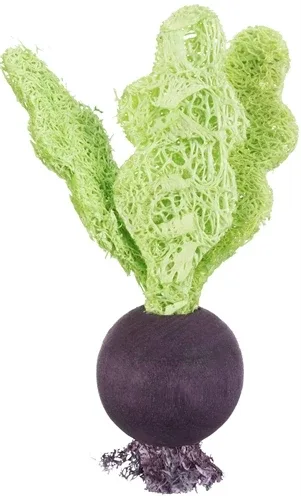 Trixie Speelbal Set Biet Aardbei Hout Loofah 6 9 cm - Image 2