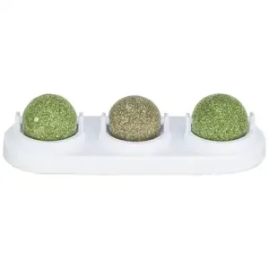Trixie Speelballen Matatabi En Catnip Met Houder 5 cm