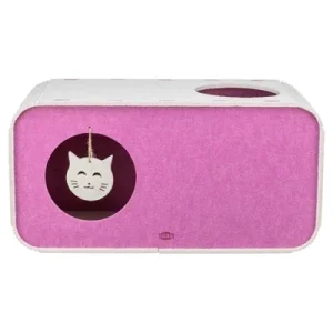 Trixie Speelbox Merle Vierkant Vilt - Zand