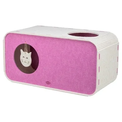 Trixie Speelbox Merle Vierkant Vilt - Zand - Image 2