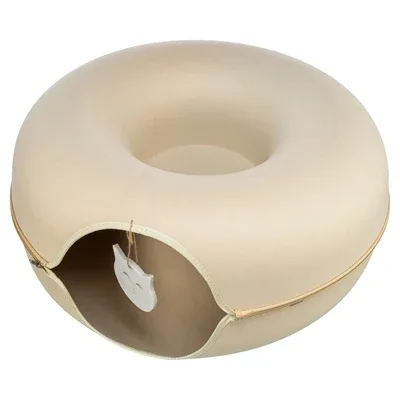Trixie Speeldonut Vilt - Beige - Image 2